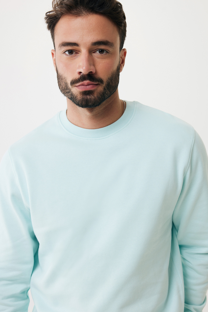 crushed mint IQONIQ Etosha Sudadera Cuello Redondo Light Weight Algodón R