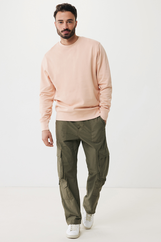 peach nectar IQONIQ Etosha Sudadera Cuello Redondo Light Weight Algodón R