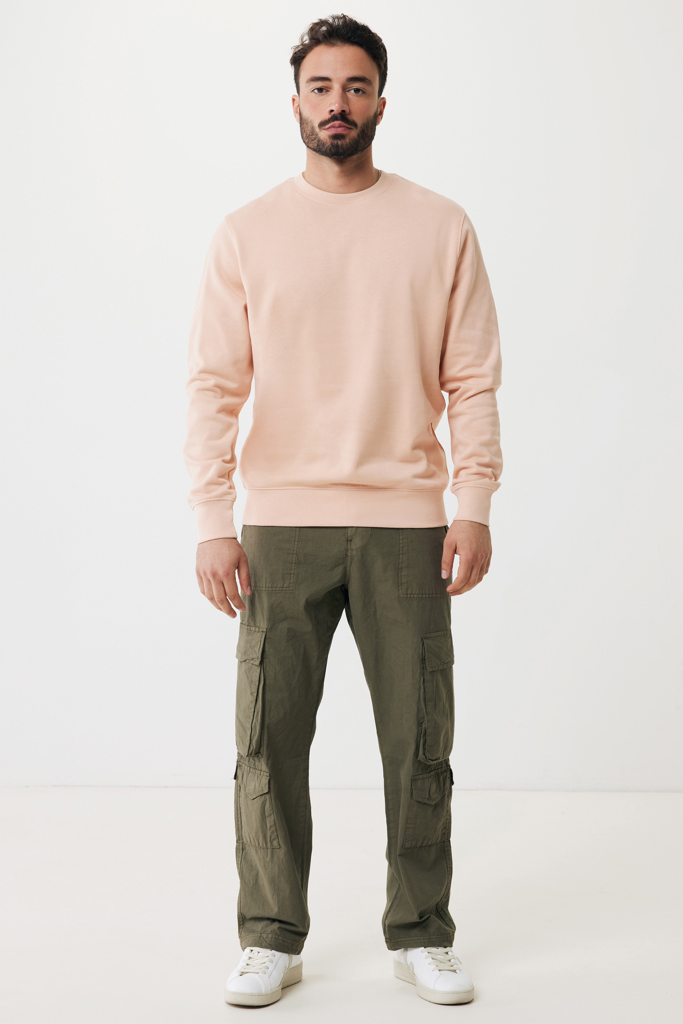peach nectar IQONIQ Etosha Sudadera Cuello Redondo Light Weight Algodón R