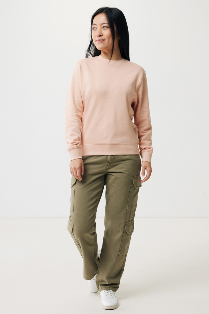 peach nectar IQONIQ Etosha Sudadera Cuello Redondo Light Weight Algodón R