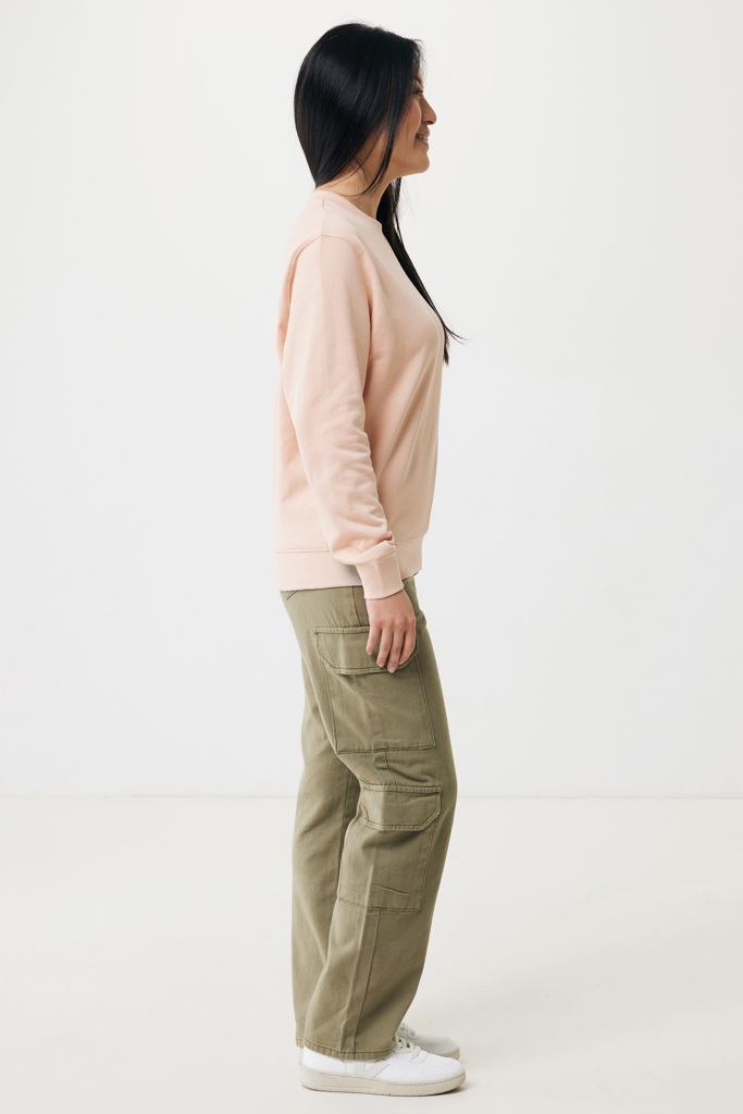 peach nectar IQONIQ Etosha Sudadera Cuello Redondo Light Weight Algodón R