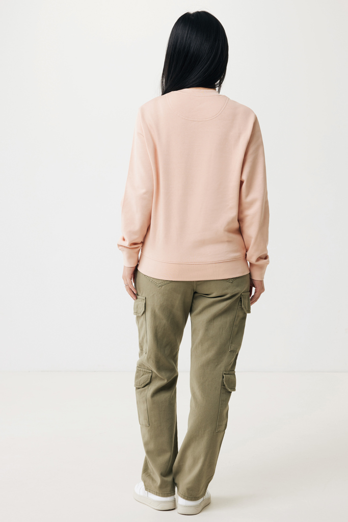 peach nectar IQONIQ Etosha Sudadera Cuello Redondo Light Weight Algodón R