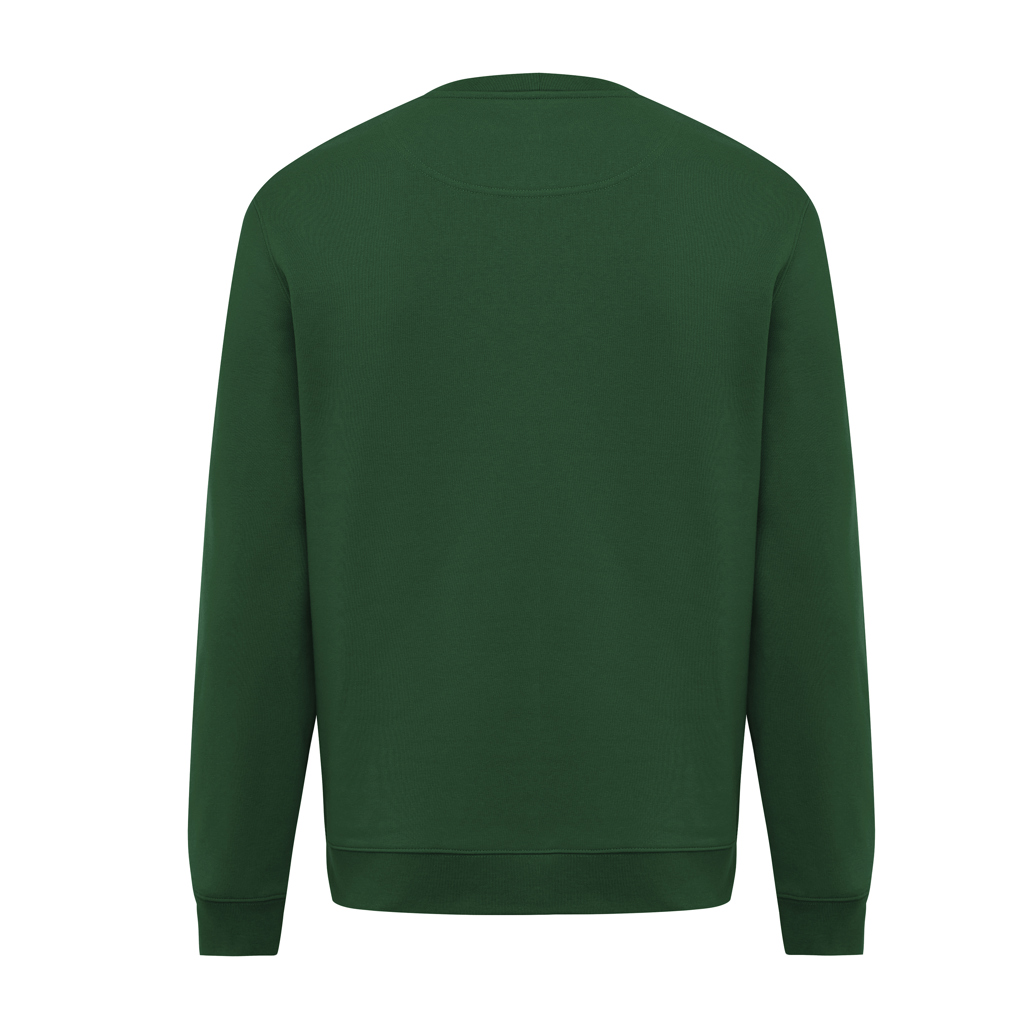 forest green Sudadera de cuello redondo de algodón reciclado Torla IQONIQ
