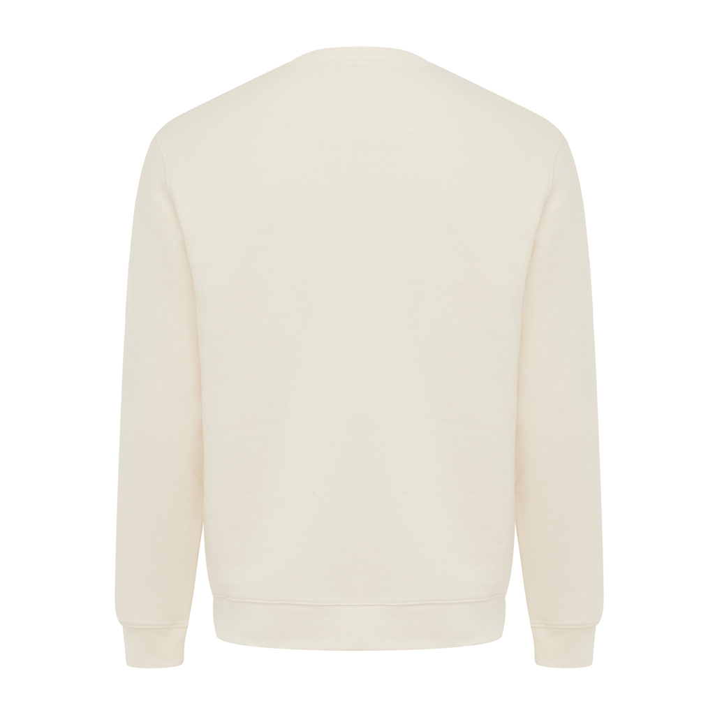 natural raw Sudadera de cuello redondo de algodón reciclado Torla IQONIQ