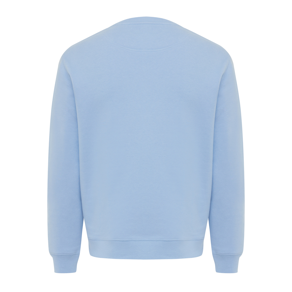 sky blue Sudadera de cuello redondo de algodón reciclado Torla IQONIQ