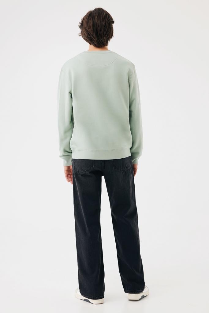 iceberg green Sudadera de cuello redondo de algodón reciclado Torla IQONIQ