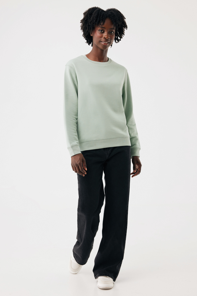 iceberg green Sudadera de cuello redondo de algodón reciclado Torla IQONIQ