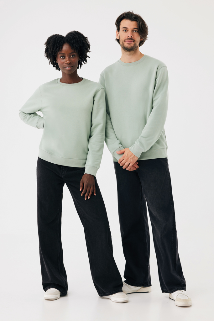 iceberg green Sudadera de cuello redondo de algodón reciclado Torla IQONIQ