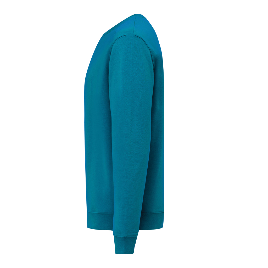 dark teal Sudadera de cuello redondo de algodón reciclado Torla IQONIQ