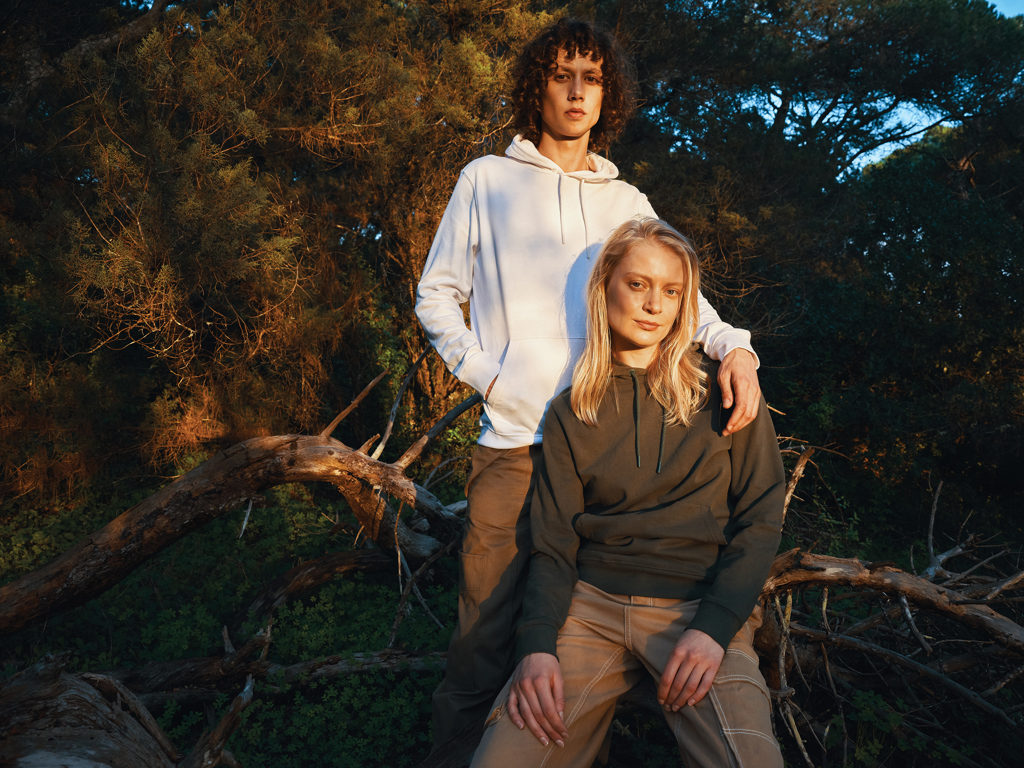 IQONIQ Jasper Sudadera Capucha Mid Weight Algodón Reciclado