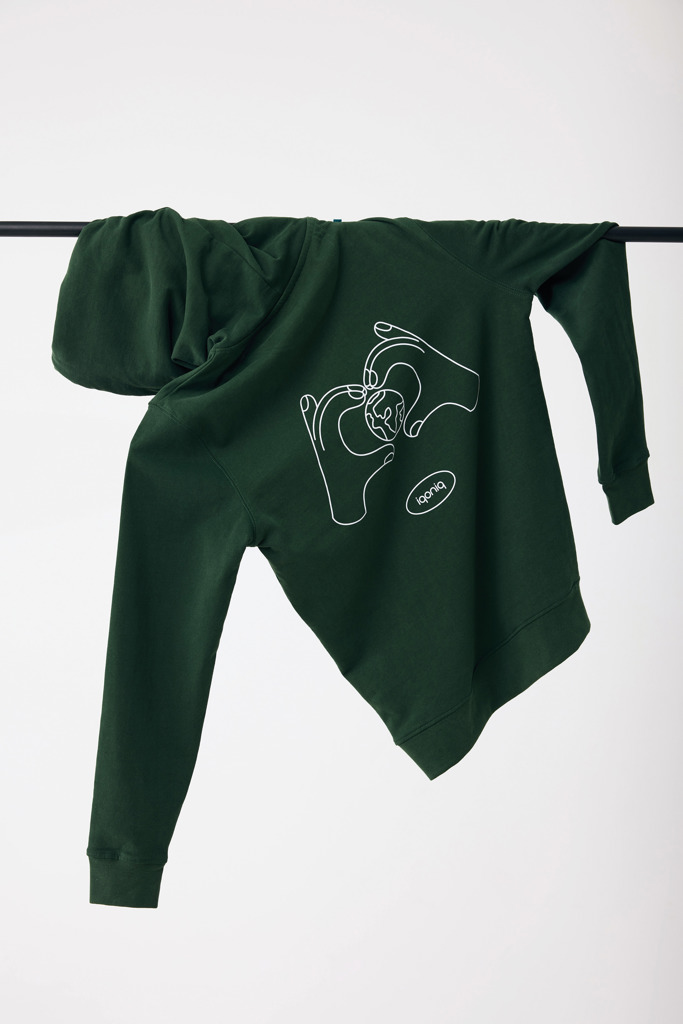 IQONIQ Jasper Sudadera Capucha Mid Weight Algodón Reciclado