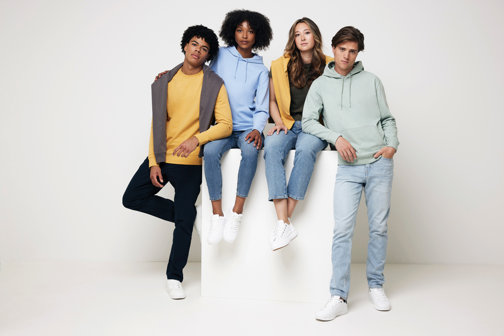 Sweat à capuche en coton recyclé IQONIQ Jasper