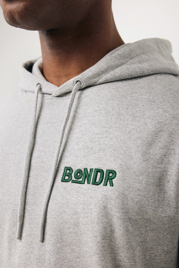 Picture of Iqoniq Torres recycled cotton hoodie undyed
