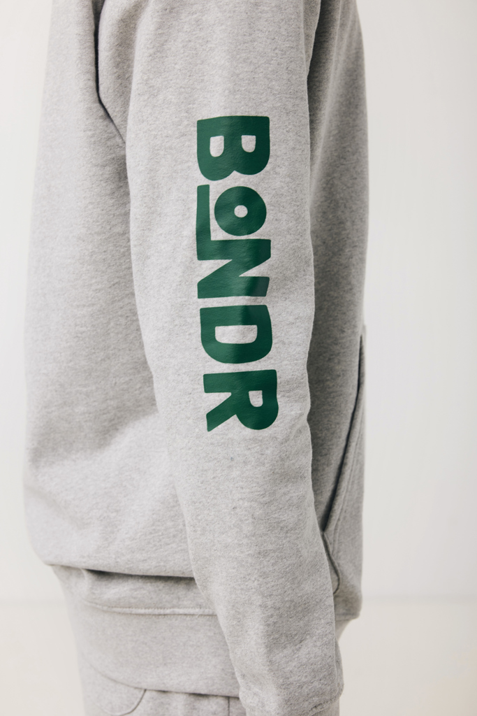 Picture of Iqoniq Torres recycled cotton hoodie undyed