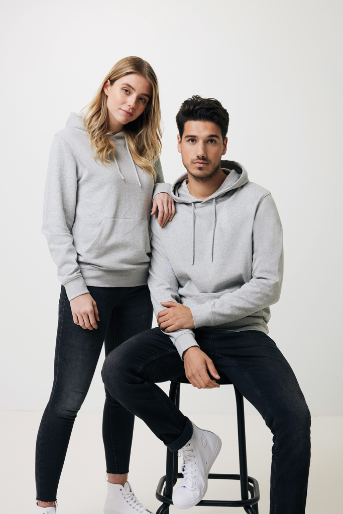 Picture of Iqoniq Torres recycled cotton hoodie undyed