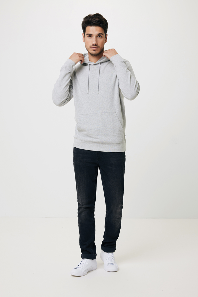 Picture of Iqoniq Torres recycled cotton hoodie undyed