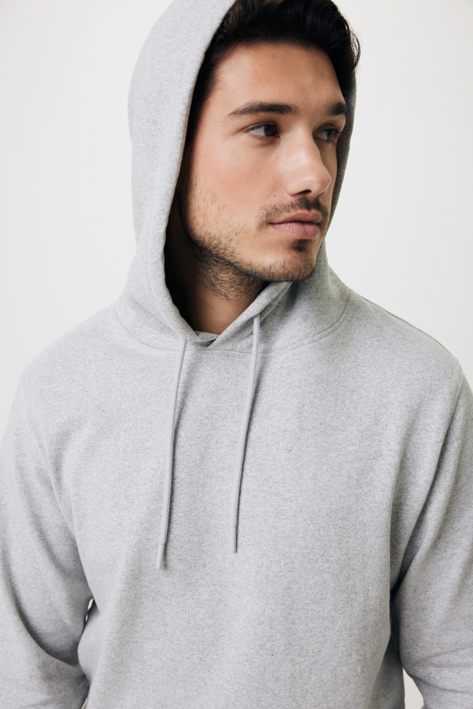 Sweat à capuche en coton recyclé et non teinté IQONIQ Torres