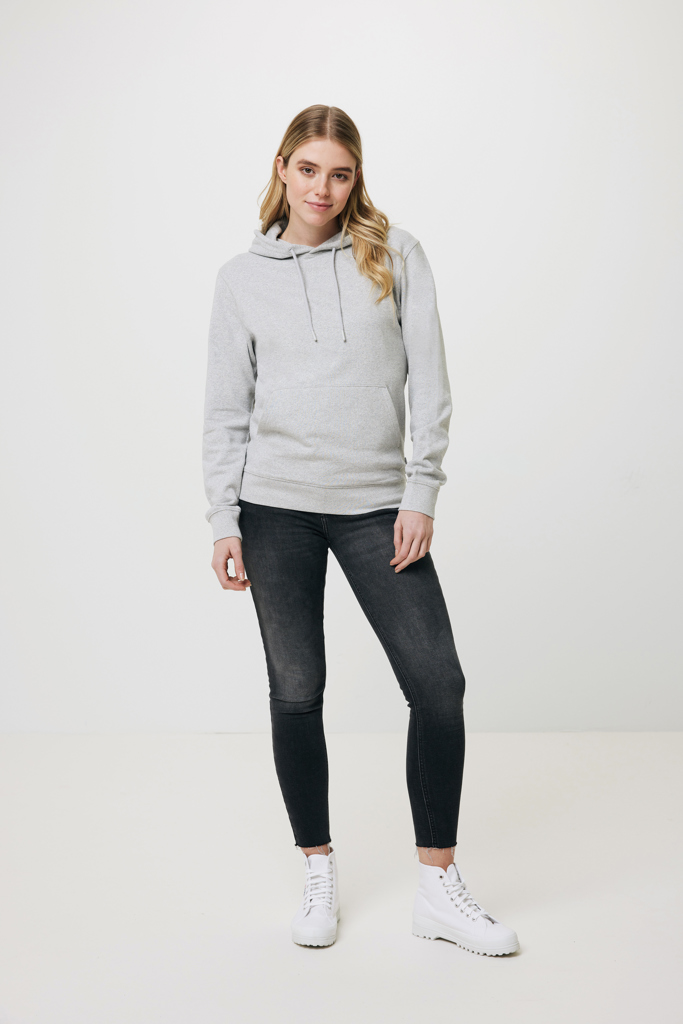 Sweat à capuche en coton recyclé et non teinté IQONIQ Torres