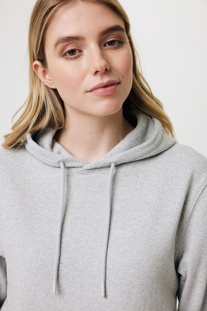 Sweat à capuche en coton recyclé et non teinté IQONIQ Torres