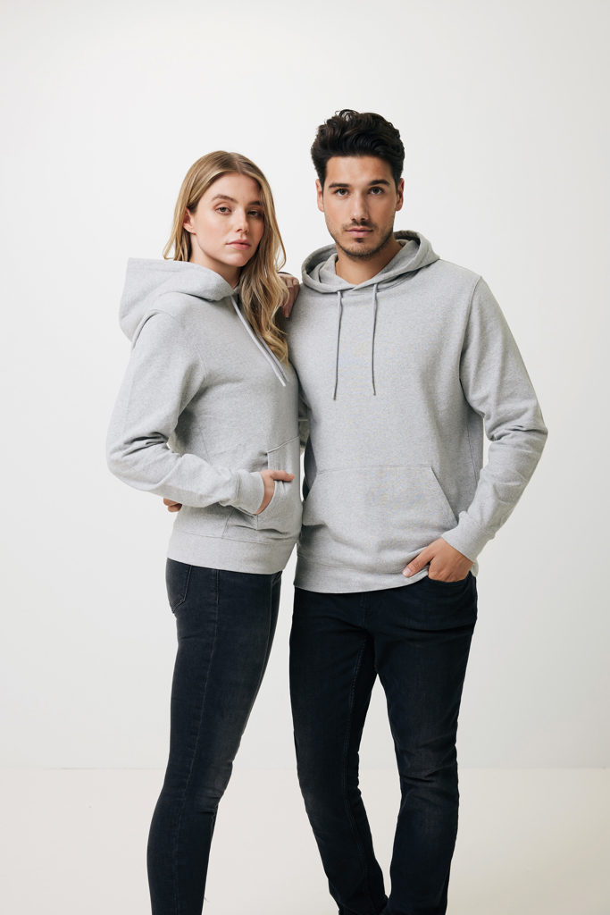 Sweat à capuche en coton recyclé et non teinté IQONIQ Torres