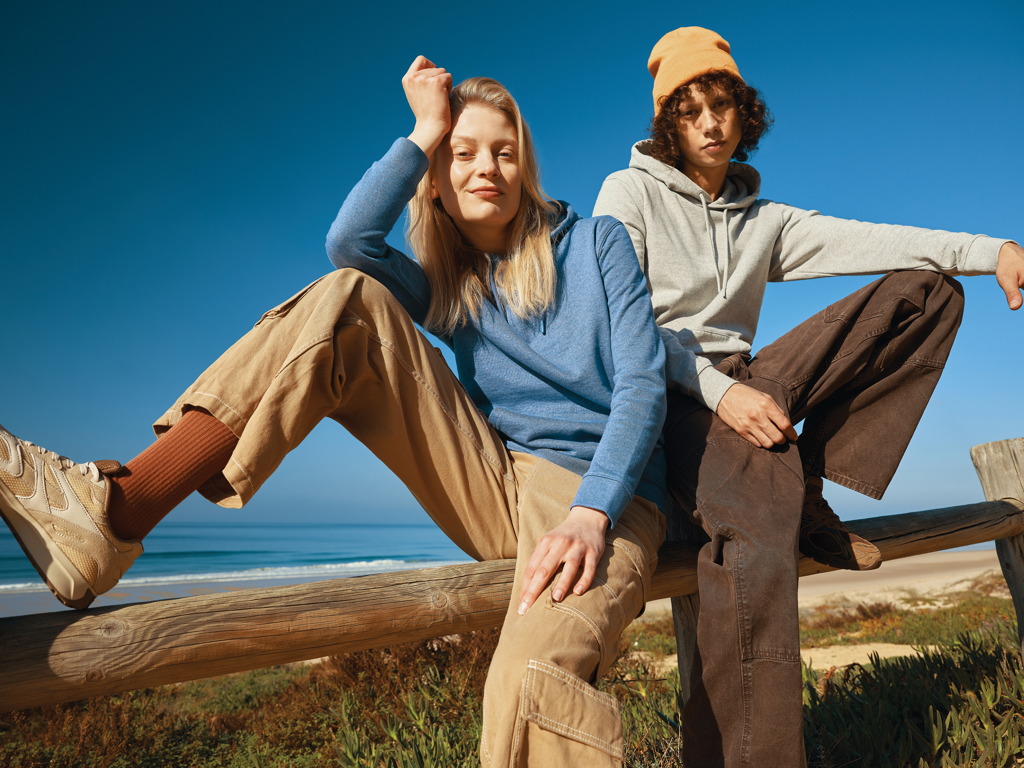 IQONIQ Torres ungefärbter Hoodie aus recycelter Baumwolle - 39