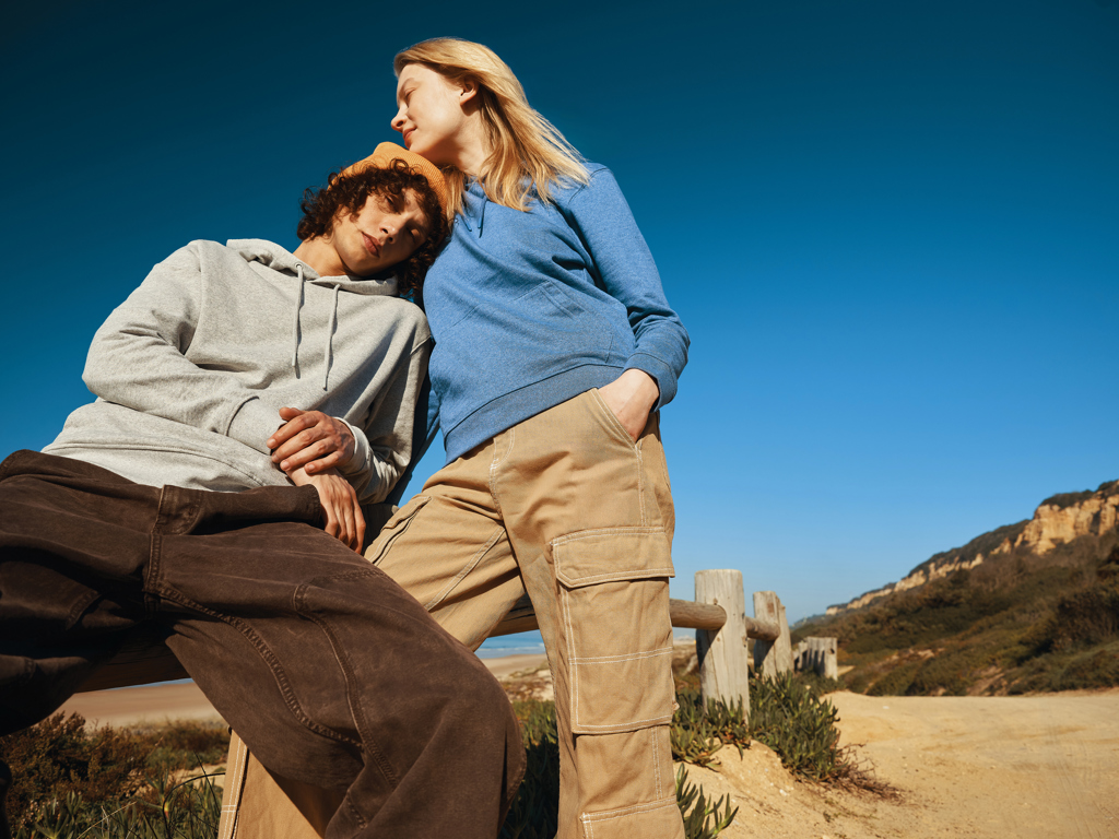 IQONIQ Torres ungefärbter Hoodie aus recycelter Baumwolle - 41