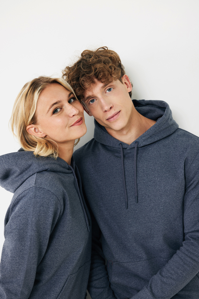 Sweat à capuche en coton recyclé et non teinté IQONIQ Torres