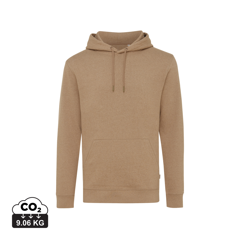 T9401.017.M<br> IQONIQ Torres recycled cotton hoodie undyed