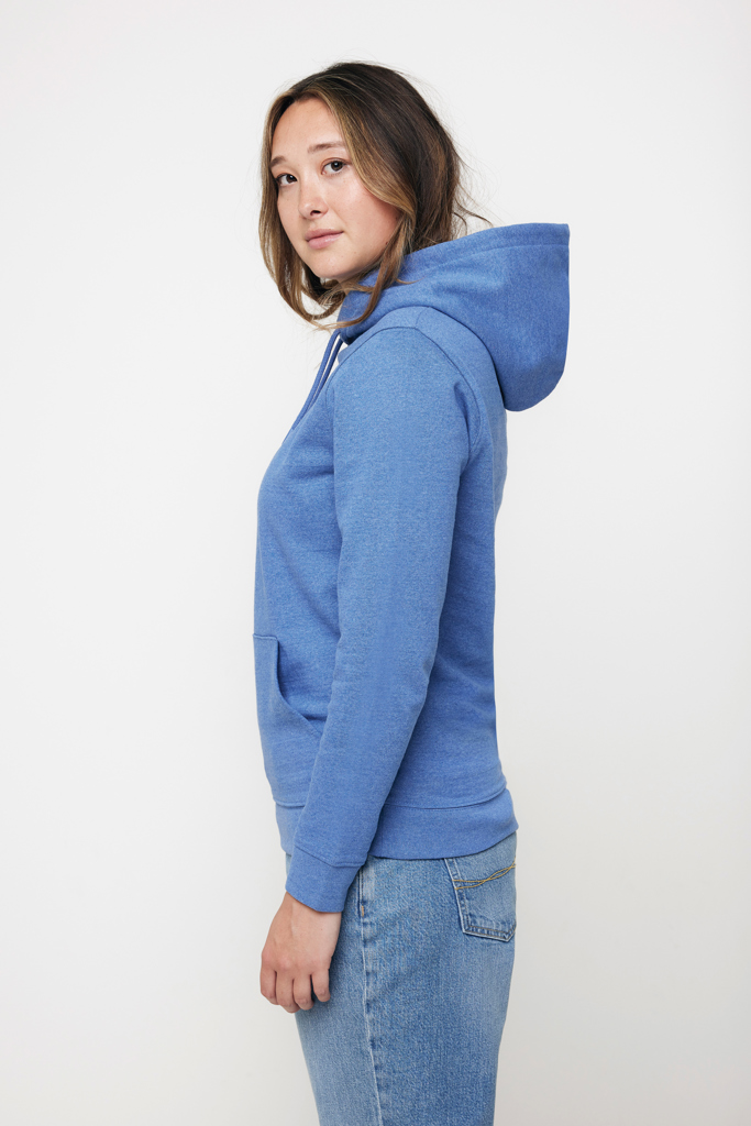 Sweat à capuche en coton recyclé et non teinté IQONIQ Torres