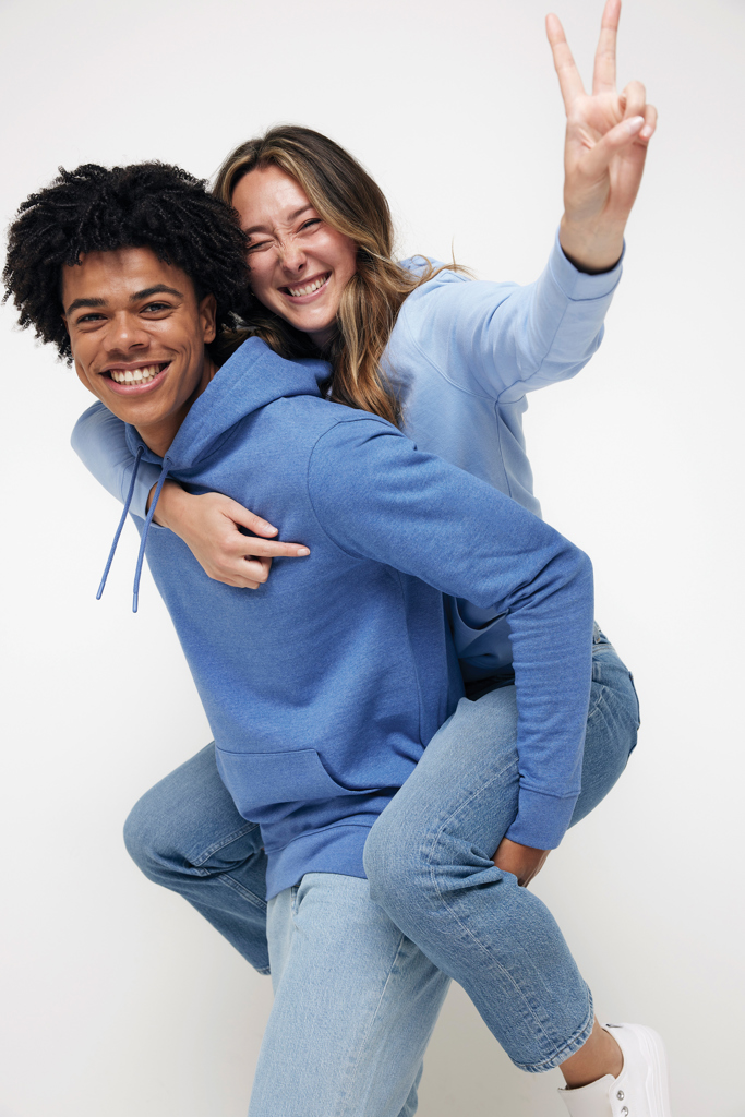 Sweat à capuche en coton recyclé et non teinté IQONIQ Torres