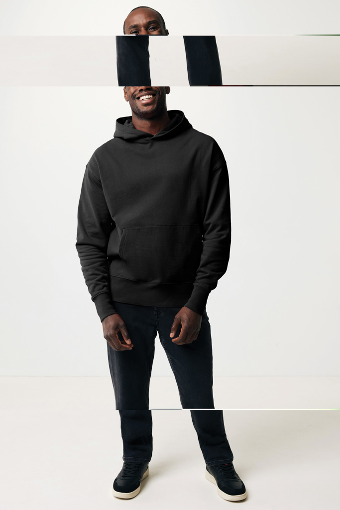 Picture of Iqoniq Yoho recycled cotton relaxed hoodie