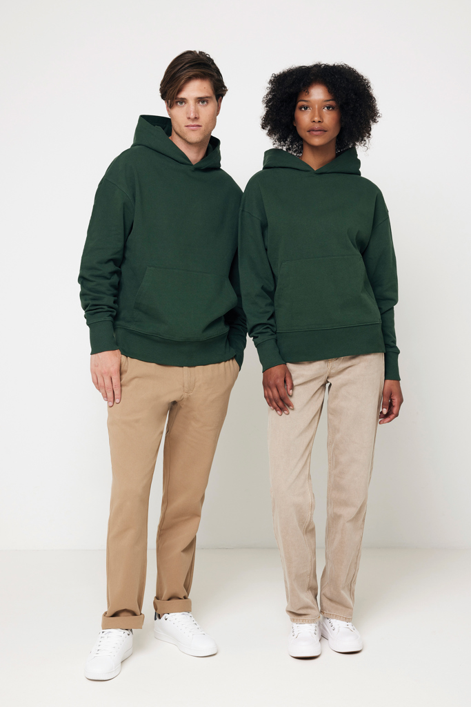 IQONIQ Yoho Sudadera Capucha Relax Fit Algodón Reciclado