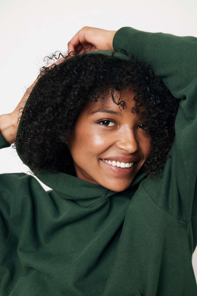 IQONIQ Yoho Sudadera Capucha Relax Fit Algodón Reciclado