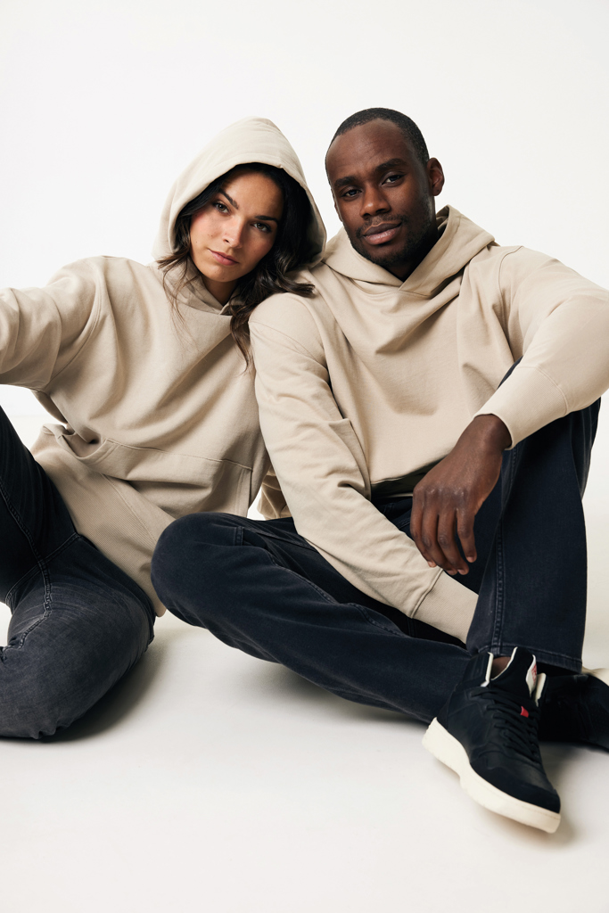 IQONIQ Yoho Sudadera Capucha Relax Fit Algodón Reciclado