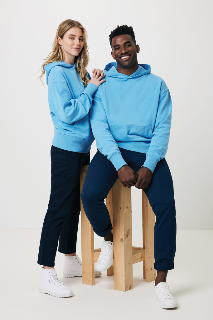 IQONIQ Yoho Sudadera Capucha Relax Fit Algodón Reciclado