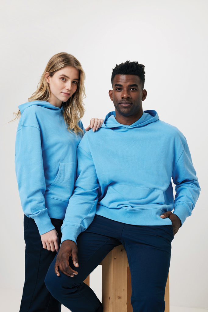 Sweat à capuche en coton recyclé IQONIQ Yoho