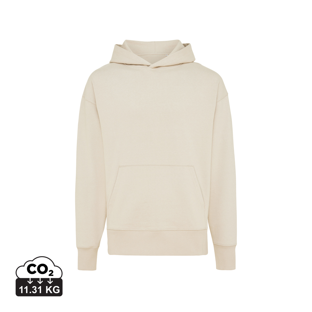T9402.018.M<br> IQONIQ Yoho recycled cotton relaxed hoodie