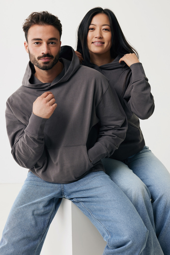 IQONIQ Yoho Sudadera Capucha Relax Fit Algodón Reciclado