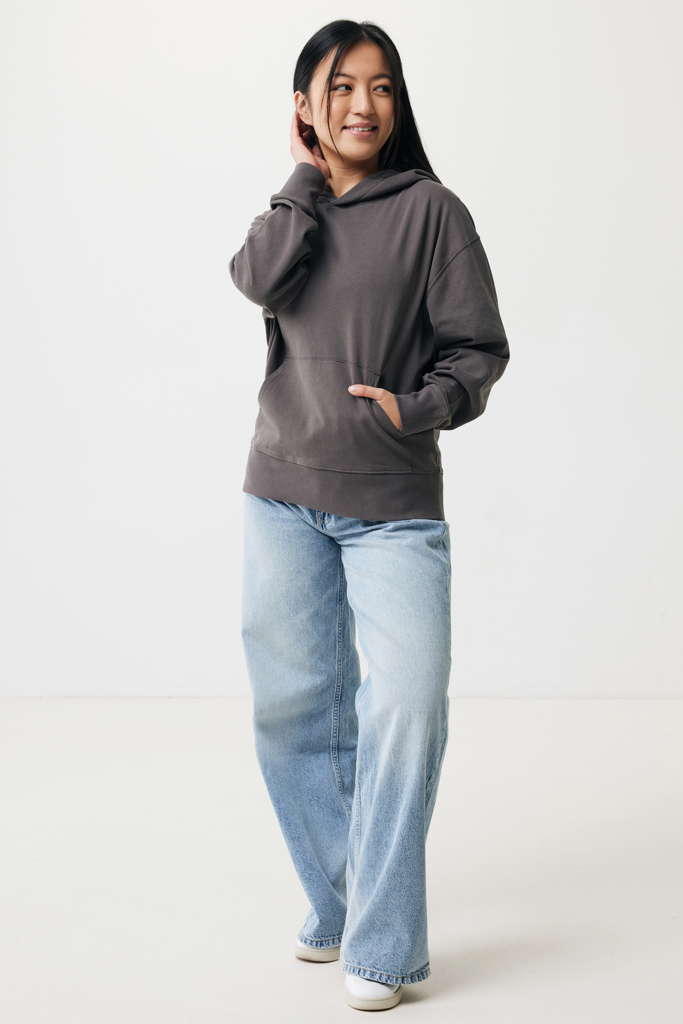 Sweat à capuche en coton recyclé IQONIQ Yoho