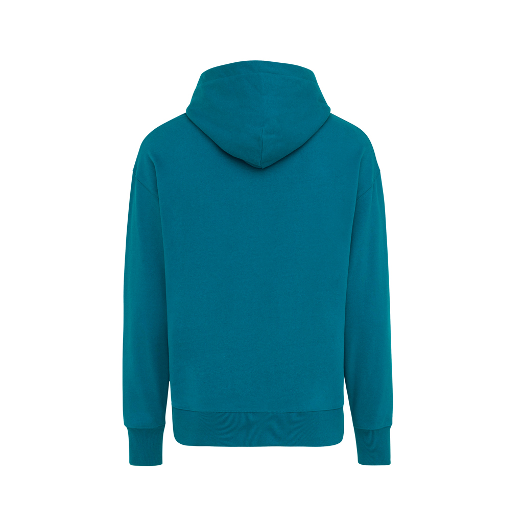 dark teal IQONIQ Yoho Sudadera Capucha Relax Fit Algodón Reciclado