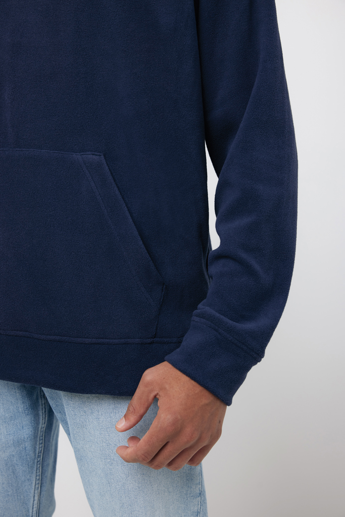 azul marino IQONIQ Trivor Sudadera Capucha Microfibra Poliéster Reciclad
