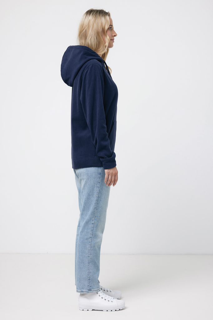 azul marino IQONIQ Trivor Sudadera Capucha Microfibra Poliéster Reciclad