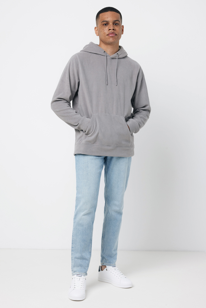 storm grey IQONIQ Trivor Sudadera Capucha Microfibra Poliéster Reciclad