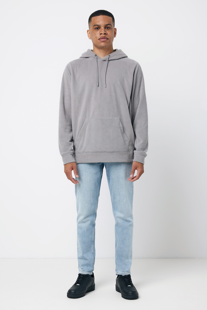 storm grey IQONIQ Trivor Sudadera Capucha Microfibra Poliéster Reciclad