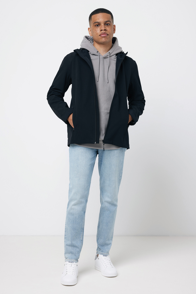 storm grey IQONIQ Trivor Sudadera Capucha Microfibra Poliéster Reciclad