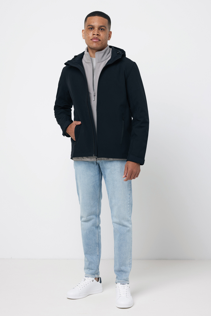storm grey IQONIQ Trivor Sudadera Capucha Microfibra Poliéster Reciclad