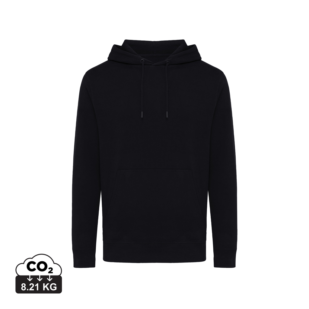 T9404.001.S<br> IQONIQ Rila lightweight recycled cotton hoodie