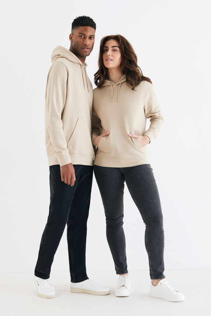 desert IQONIQ Rila Sudadera Capucha Light Weight Algodón Reciclado