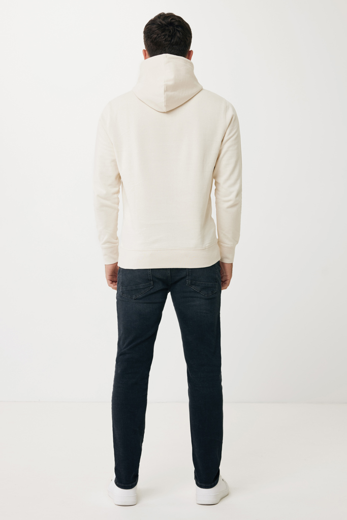 natural raw IQONIQ Rila Sudadera Capucha Light Weight Algodón Reciclado