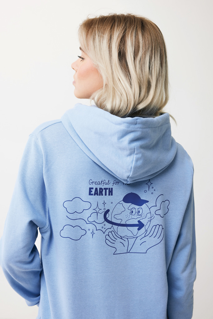 IQONIQ Rila Sudadera Capucha Light Weight Algodón Reciclado